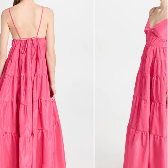 STAUD Ripley dress in Blossom - Picture 2 of 5